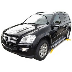 Πλαϊνά σκαλοπάτια για Mercedes-Benz GL-Class (X164)